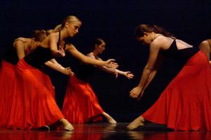 In Jamestown, the Highlands Ballet Company dancers will perform to Allison Krauss's "Down To The River To Pray."