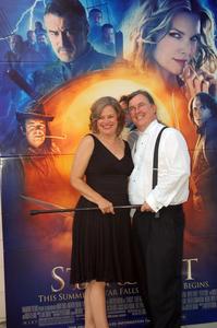 Karen Shaffer and her husband Charles Vess, who illustrated the Stardust book.