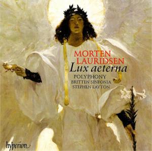 The Los Angeles Times referred to Lauridsen as "a choral hit man" for the Millennium and called his Lux aeterna CD "stunning!" in its best of 1998 review.