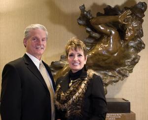 Dennis and Kathy Lee Owens purchased Frederick Hart sculptures for public exhibition to share "the passion and compassion that Frederick Hart expressed through his art."