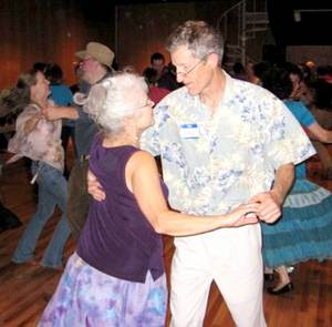 Contra dances take place on the first and third Saturdays of each month in Jonesborough, Tenn. Beginner lesson precedes each dance. (Photo by David Wiley)