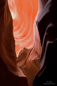 "Grace Antelope Canyon" by Chuck Clisso was voted the Best in Show.