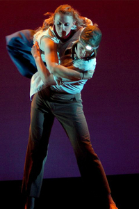 Russ Hicks focused on modern dance while at UVA and incorporated theatre and poetry in most of his performances.