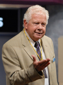 Pat Cronin, no stranger to TV and film,  first came to ETSU as holder of the Basler Chair of Excellence in 1998 and he later returned as a faculty member.