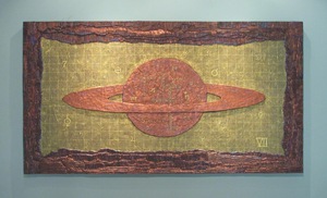 "Saturn" by Nancy Brittelle is on exhibit at William King Museum of Art.