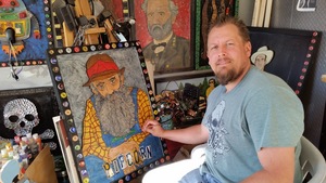Eric Cunningham of Bristol, Tenn., is one of 32 artists featured in the recently published book.