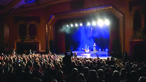 Travis Tritt performs to a sold-out audience at The Paramount Center for the Arts, Bristol, Tennessee.