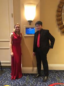 Mary Nerren and Jimmy Liu, performing as Duo 2Grand, competed against six finalists from other divisions during the national competition.