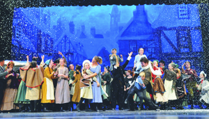 The finale of "A Christmas Carol,"