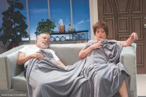 Michael Poisson and Tricia Matthews are on Barter Stage II, Abingdon, Virginia, in â€œMorning After Grace.â€ (Photo by Billie Wheeler)