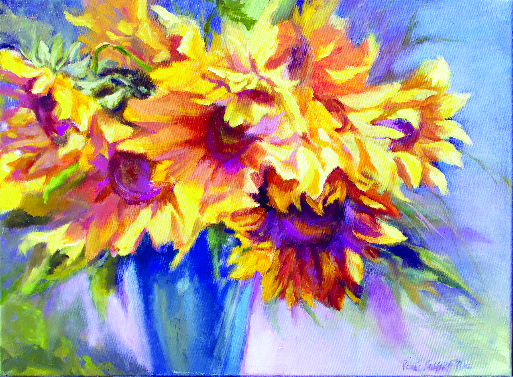 'Sunflowers' by Renee Pitts