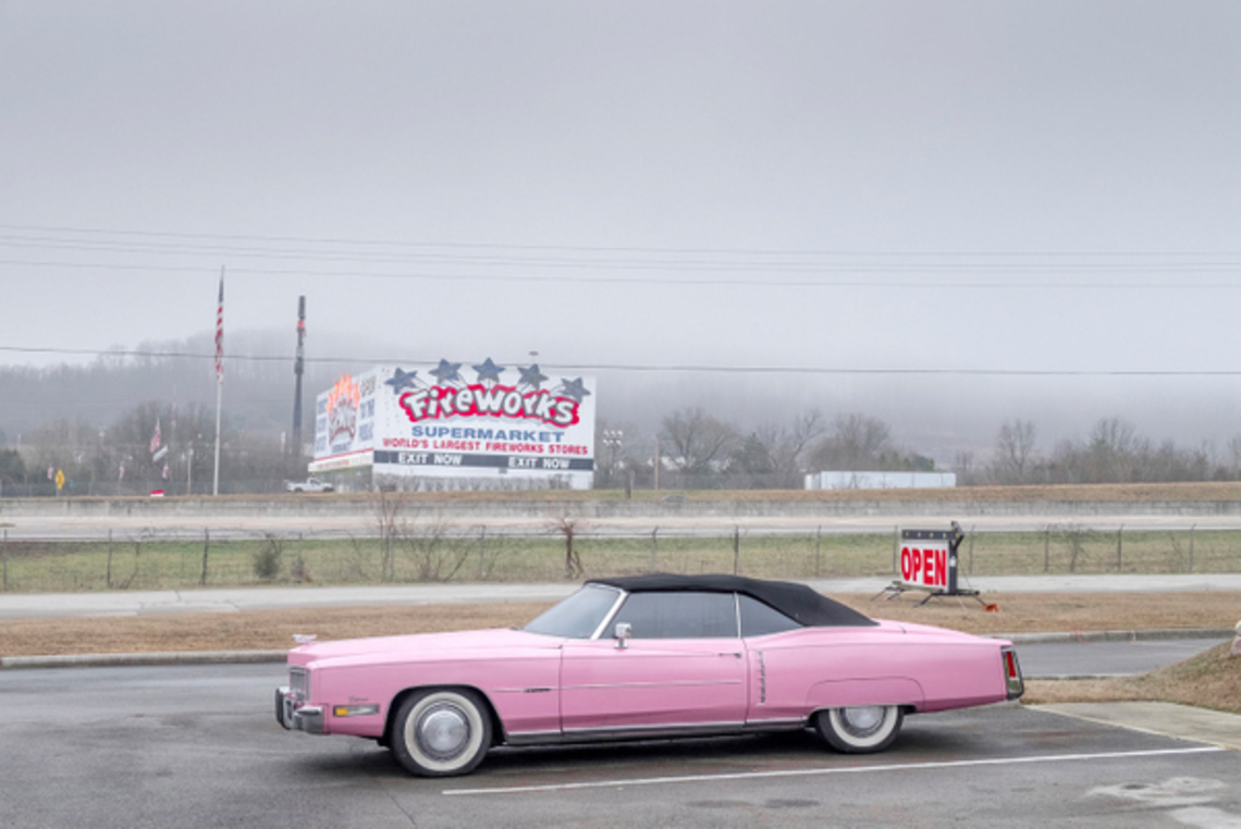 On The Road In Tennessee by Jacques Gautreau