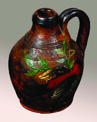 Pottery by the family of Leonard Cain.