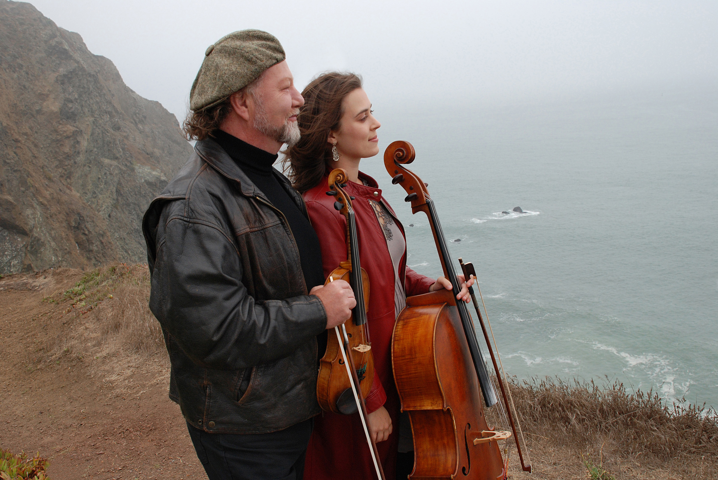 Alasdair Fraser and  Natalie Haas